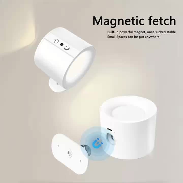 AuraFlex – Versatile Rechargeable Wall Light