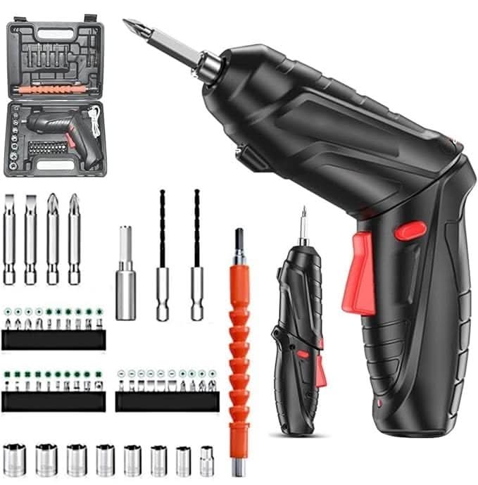 Versatile Electric Screwdriver Set for Home and DIY Projects