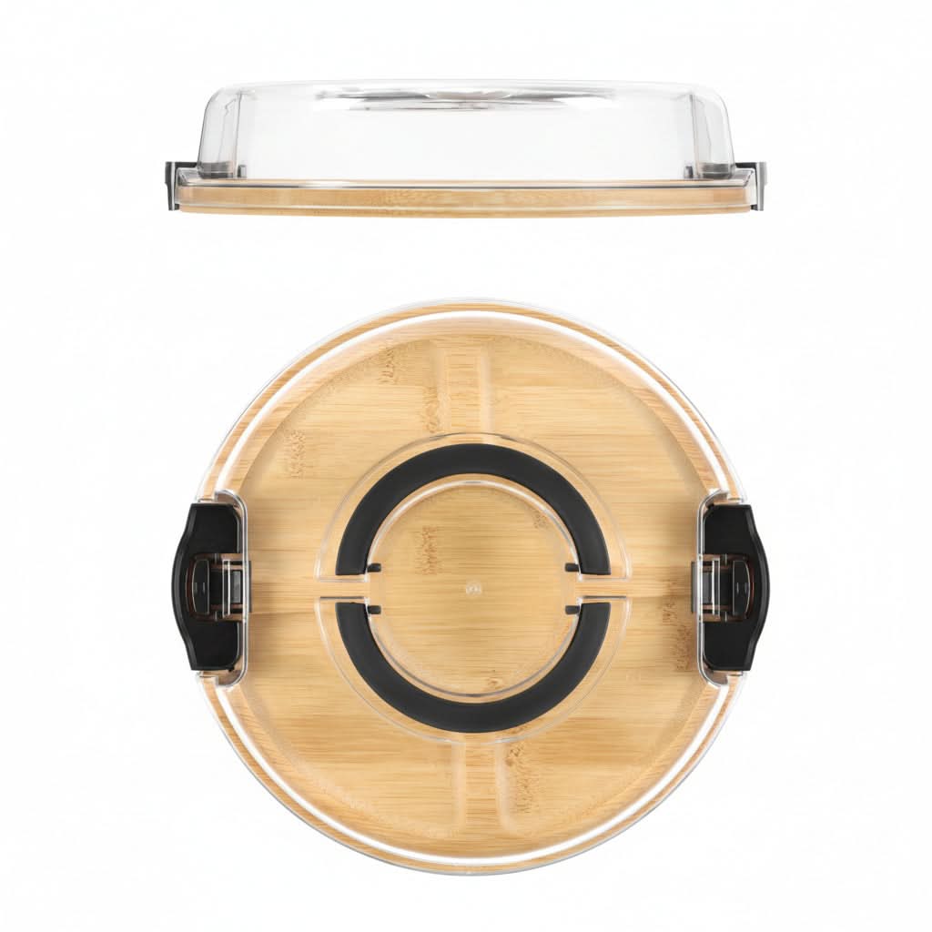 Eco-Friendly Snack Organizer with Lid for Effortless Serving