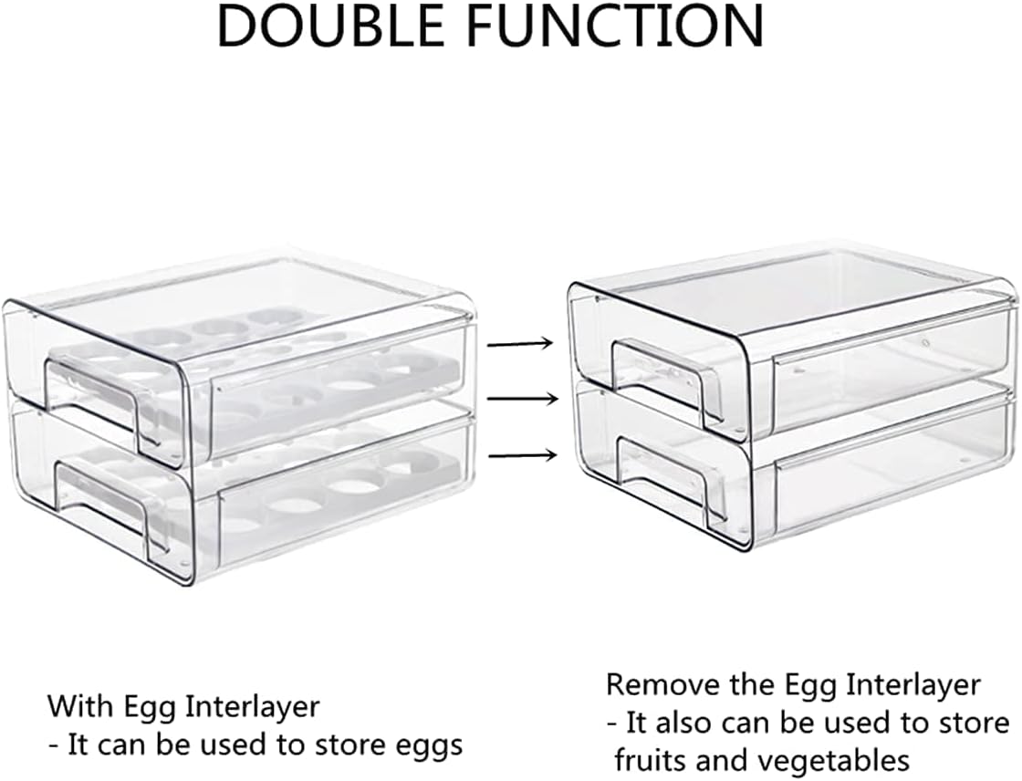 Space-Saving Egg Storage Solution for Your Refrigerator