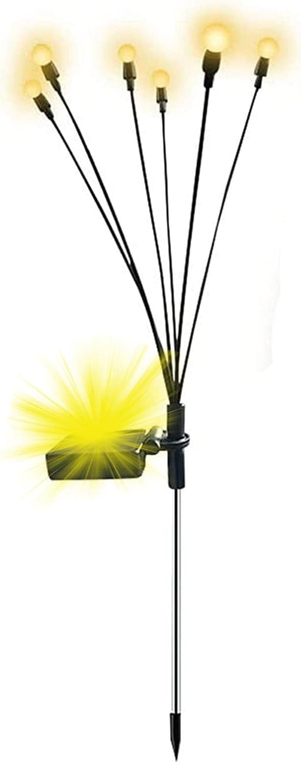 Solar Garden Lights with Firefly Effect – Floating Design