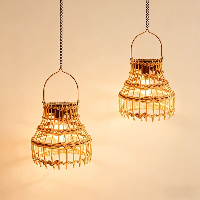 RadiantGlow – Solar-Powered Hanging Garden Lantern