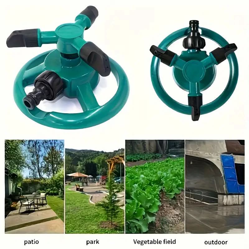 AquaSphere – 360° Rotating Garden Sprinkler for Optimal Irrigation