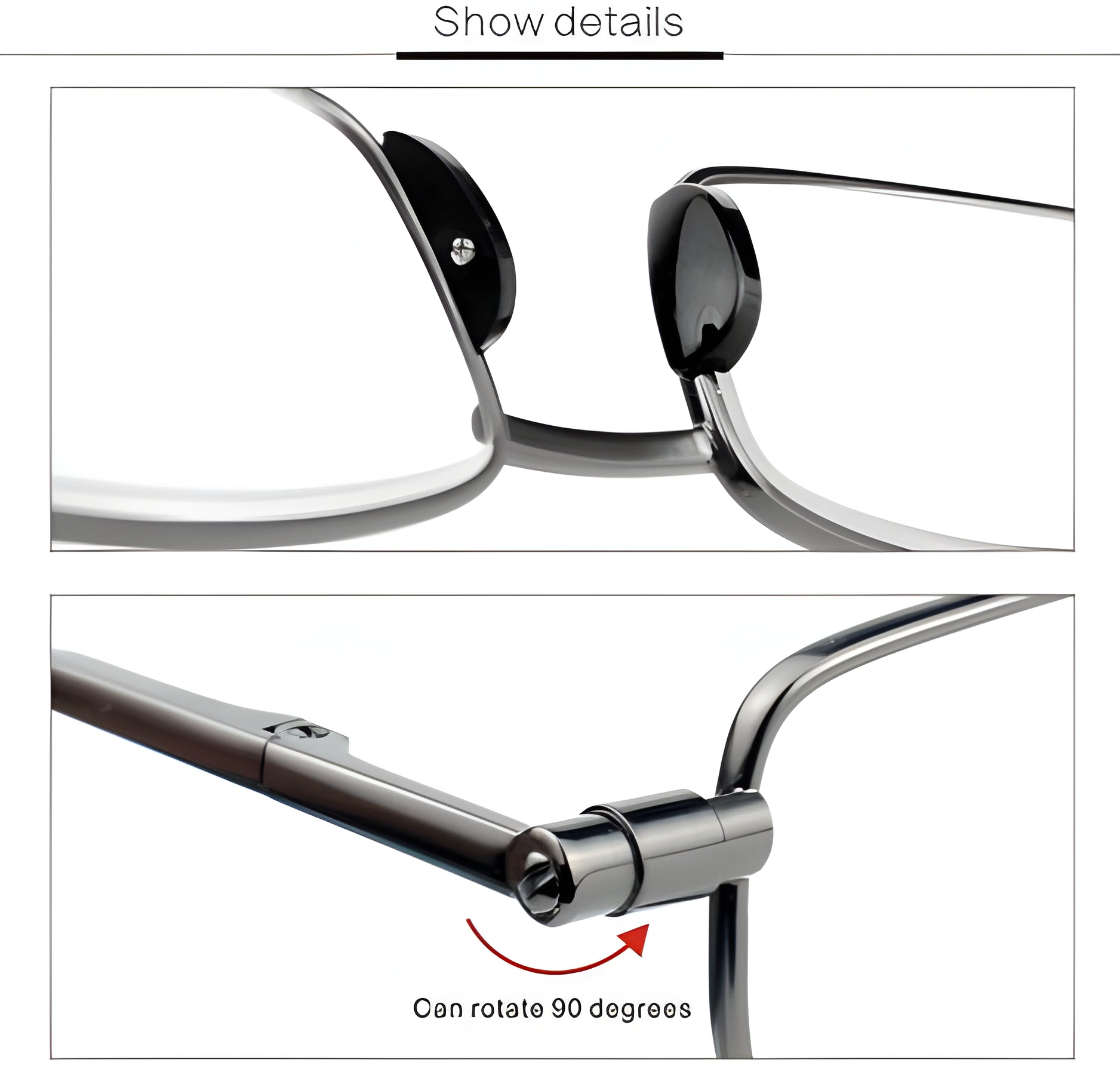 Portable Folding Reading Glasses for All Occasions