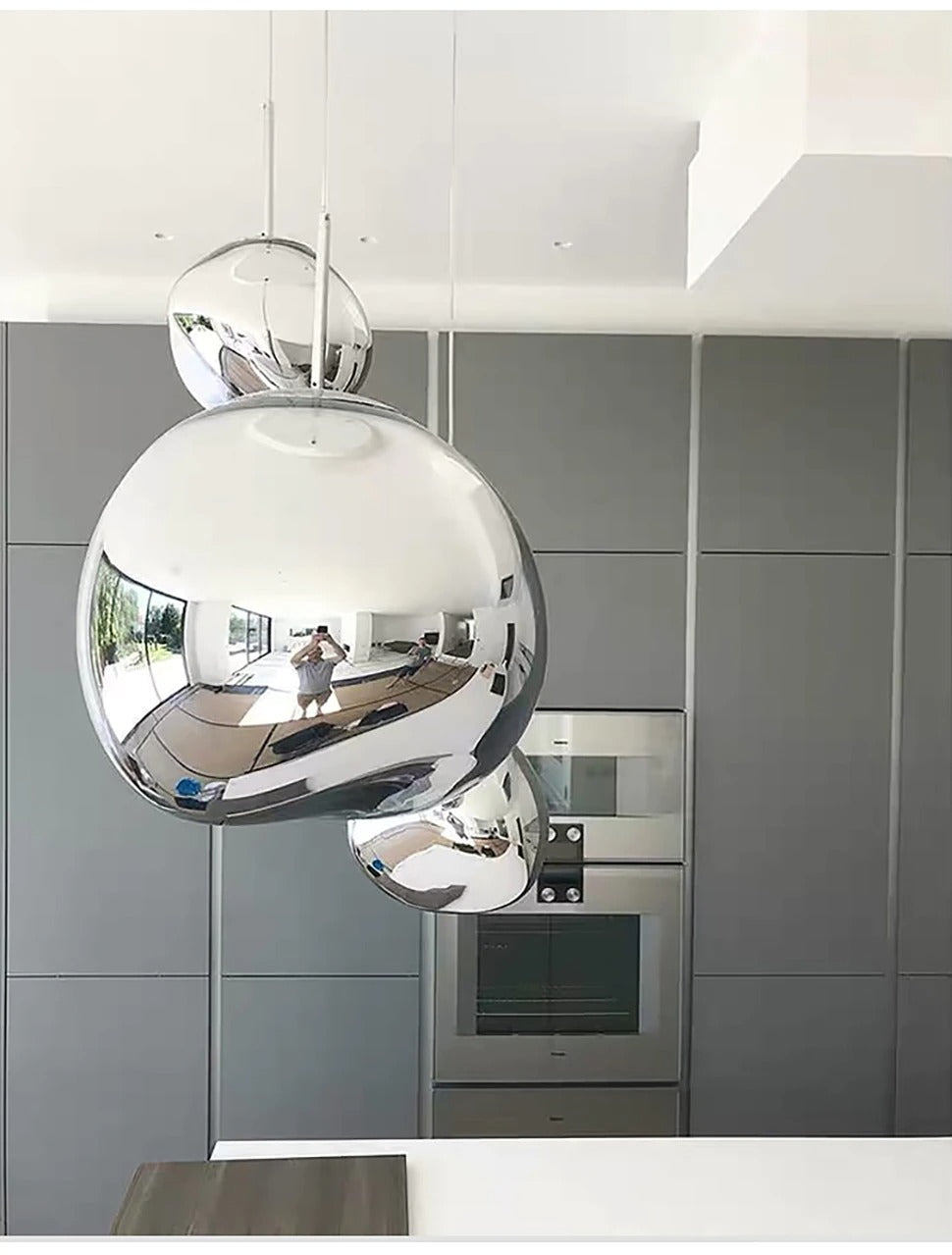 Contemporary LED Hanging Light Fixture