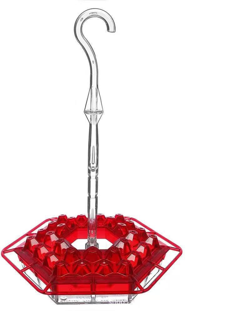 Sundrop Hummingbird Haven – Easy-Fill Nectar Feeder with Ant Guard