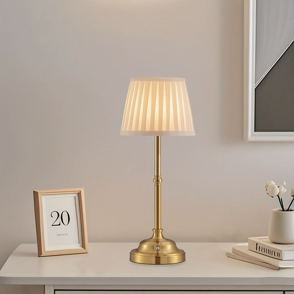 LUMINAIRE – Portable Rechargeable Retro Table Lamp
