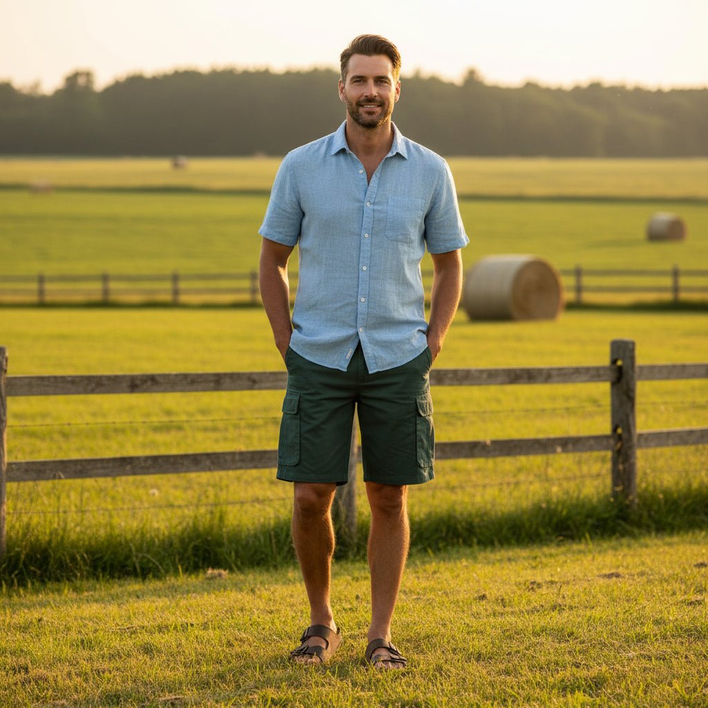 Explorer's Choice – Lightweight Multi-Pocket Cargo Shorts