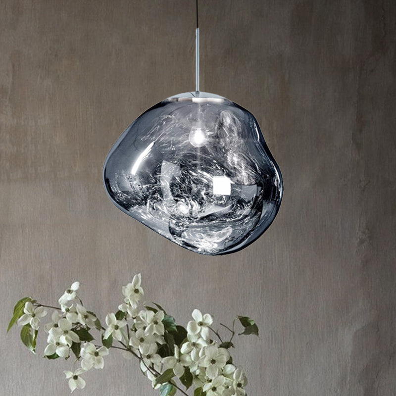 Ceiling Light Fixture in Contemporary Glass Design