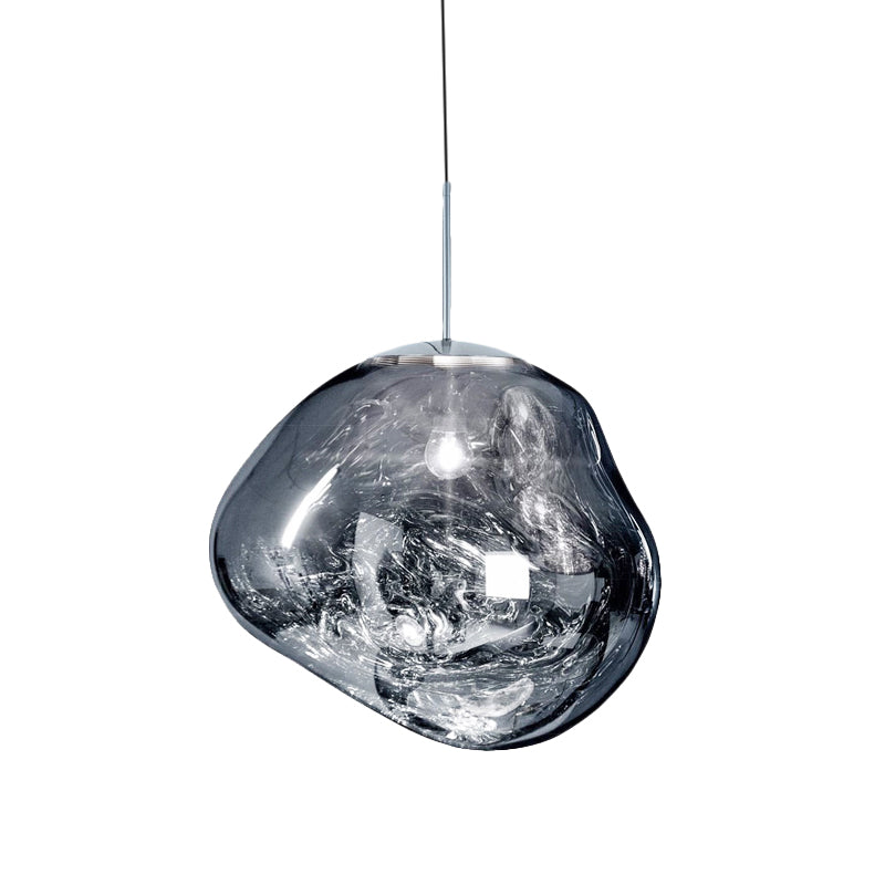 Ceiling Light Fixture in Contemporary Glass Design