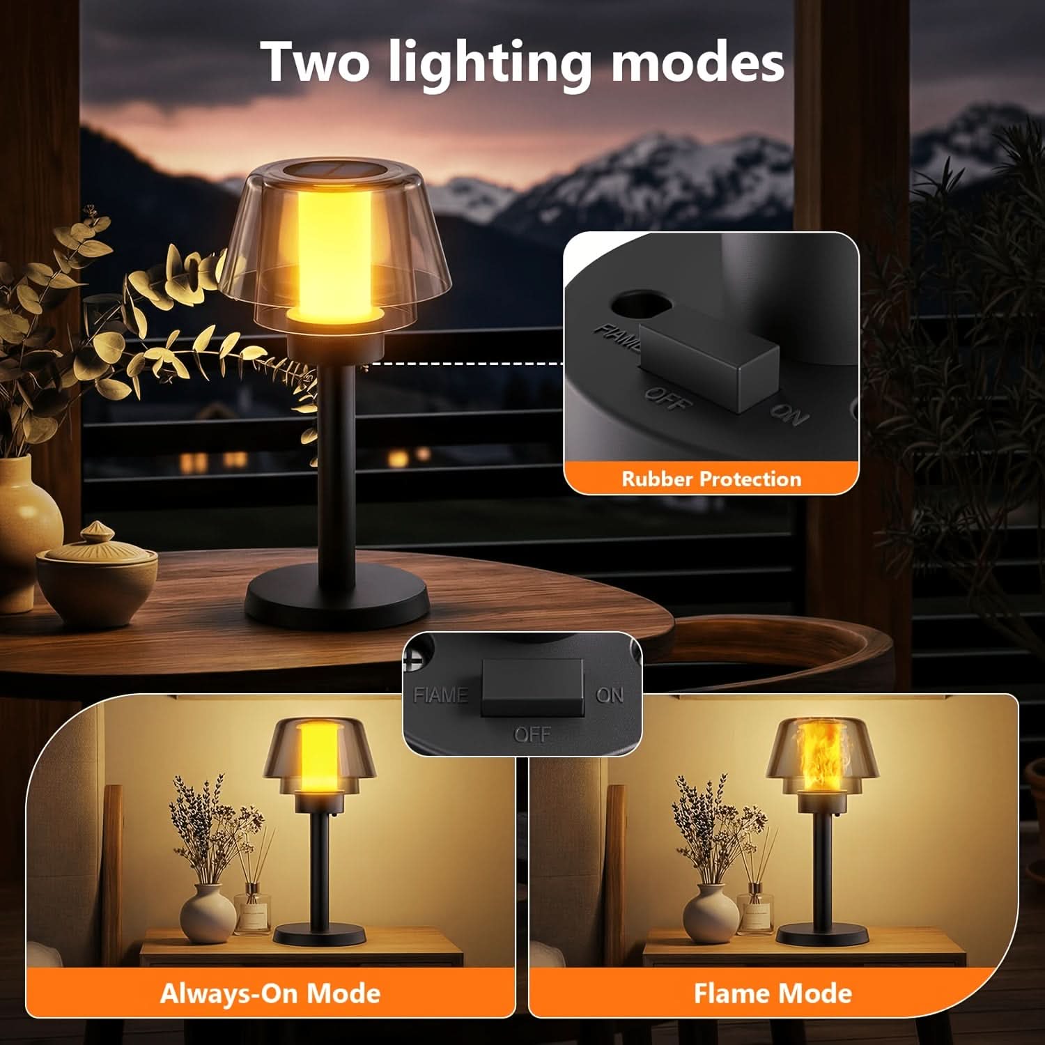 LumiGlow – Versatile Solar Table and Pathway Light