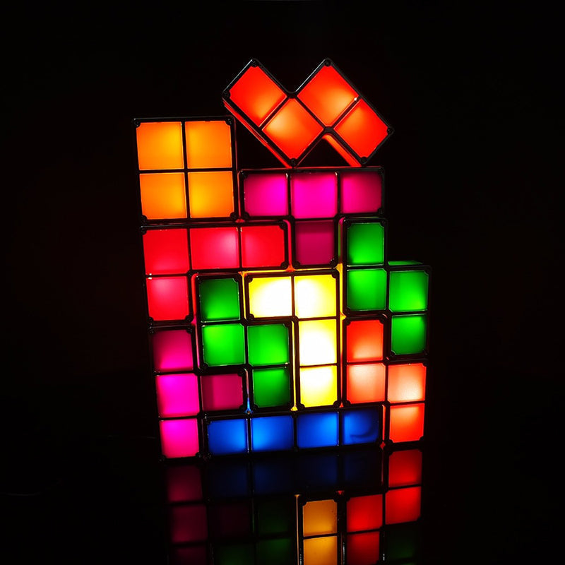Tetris-Inspired Modular Lighting - LumiBlocks Design