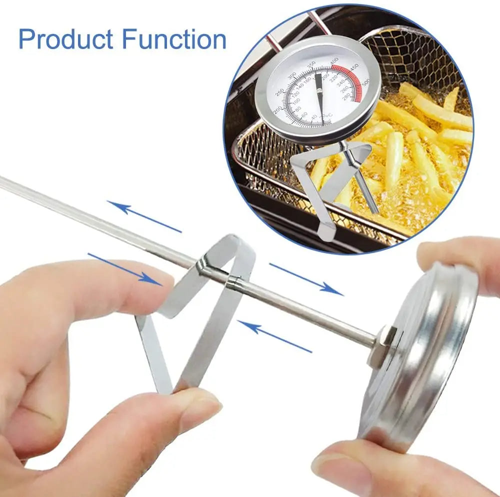 Precision Cooking Thermometer with Extended Probe