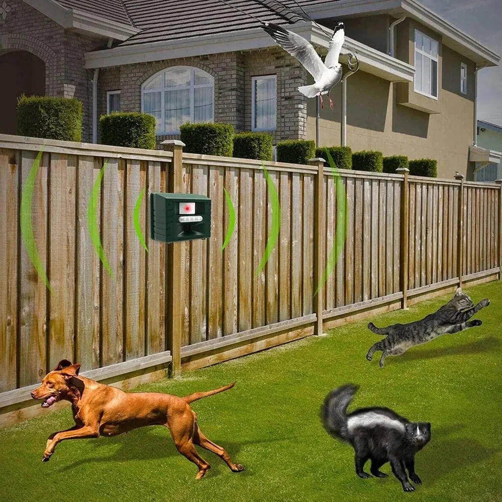 Eco-Friendly Ultrasonic Bird Deterrent for Peaceful Spaces