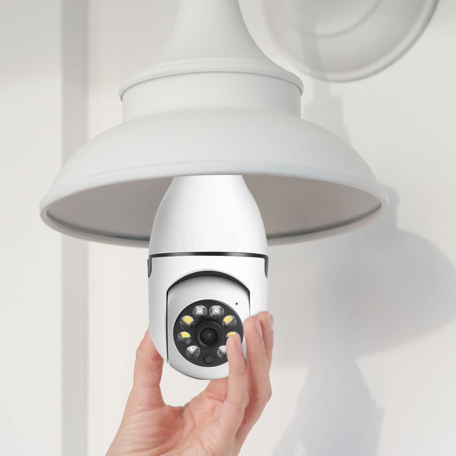 All-in-One Smart Light Bulb Security Camera