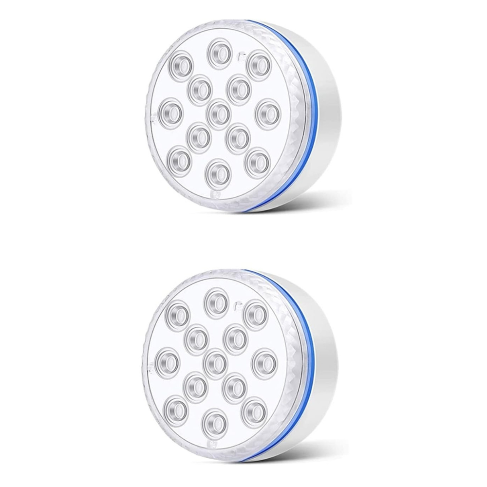 Vibrant Submersible LED Lights for Pool Parties