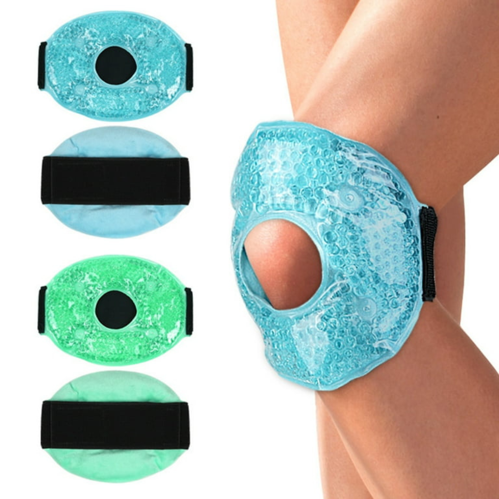 Versatile Hot/Cold Gel Compression Wrap for Knee Relief
