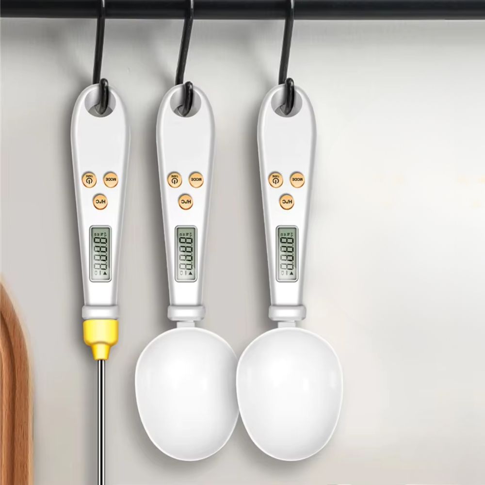 Versatile Digital Spoon Scale & Temperature Gauge