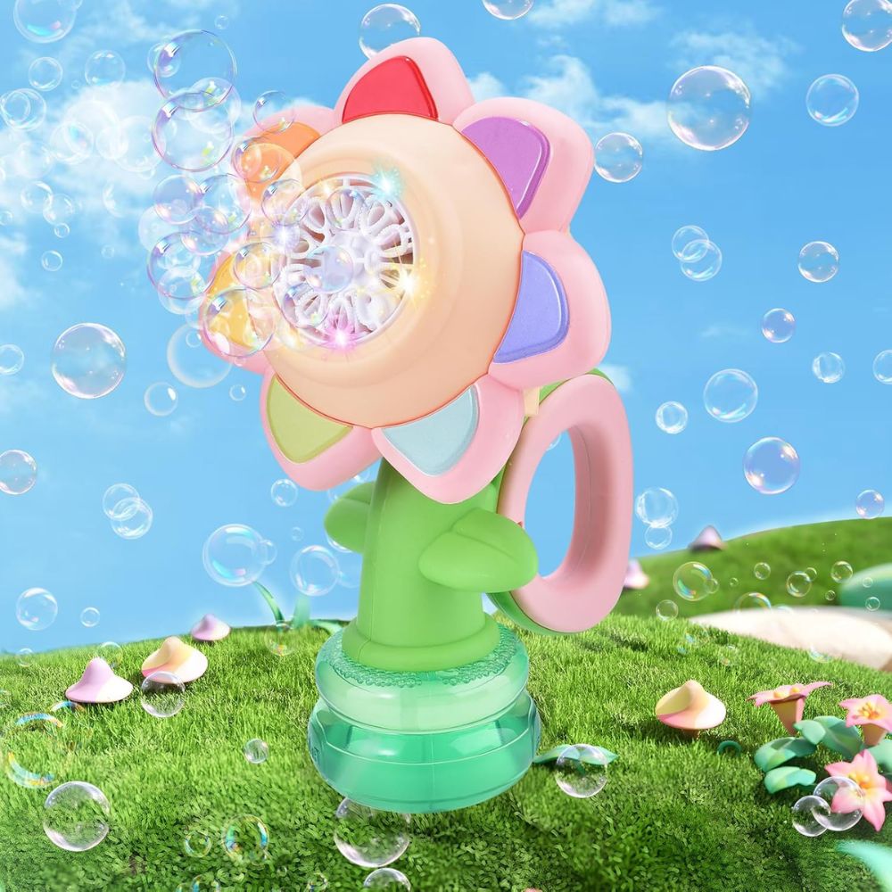 Magical Bubble Blaster with Dancing Lights