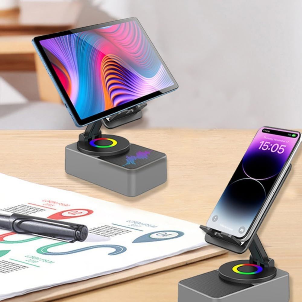 Multifunctional Phone Dock with Bluetooth Audio