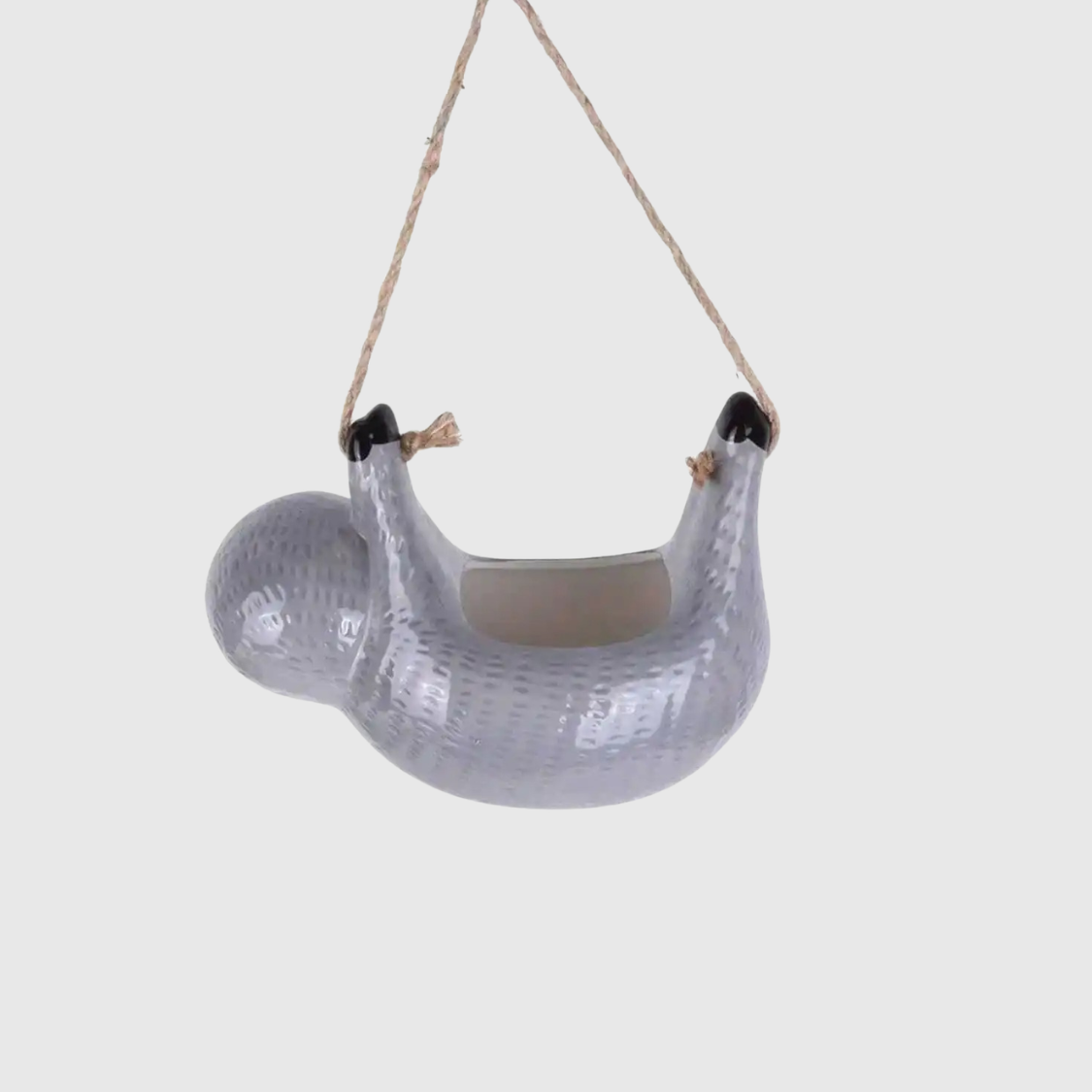Charming Hanging Ceramic Planter for Succulents