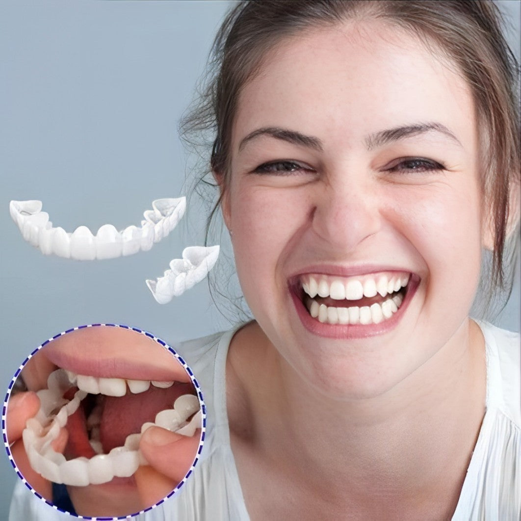 SmileSnap Clip-On Veneers – Effortless Cosmetic Teeth Cover for Instant Smile Boost