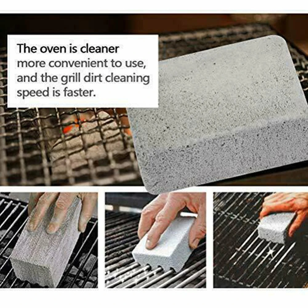 Eco-Friendly Grill Cleaning Block for Effortless BBQ Care