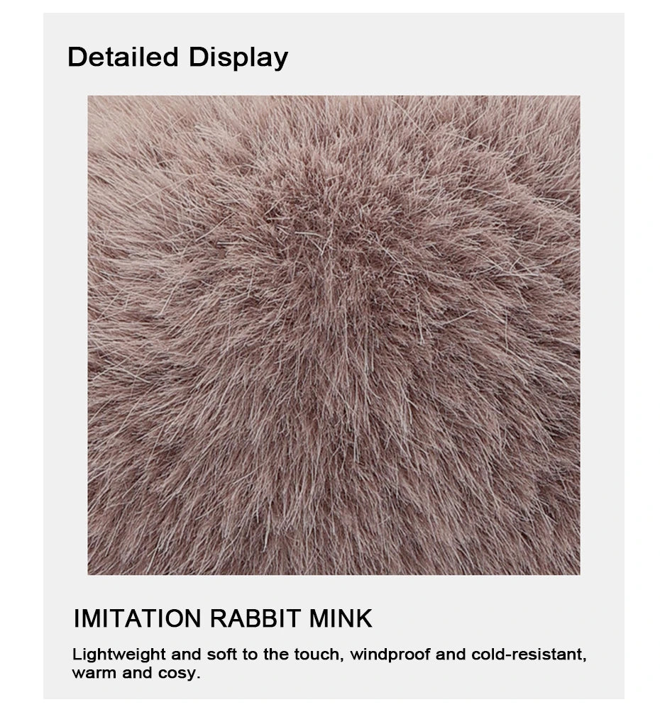 Cozy Plush Ear Covers for Ultimate Winter Warmth