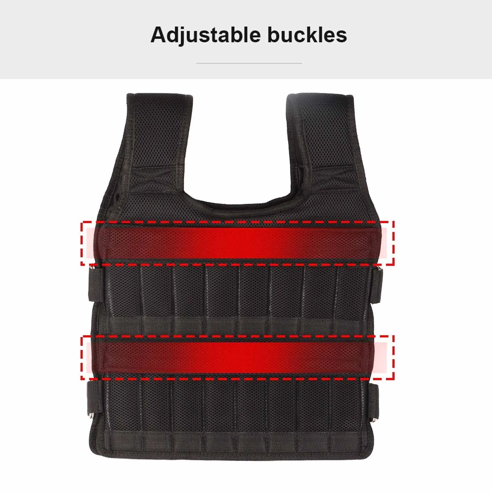 Adjustable Strength Training Weighted Vest for Optimal Performance