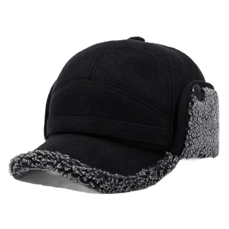 Winter-Ready Cap with Cozy Earflaps for Ultimate Warmth