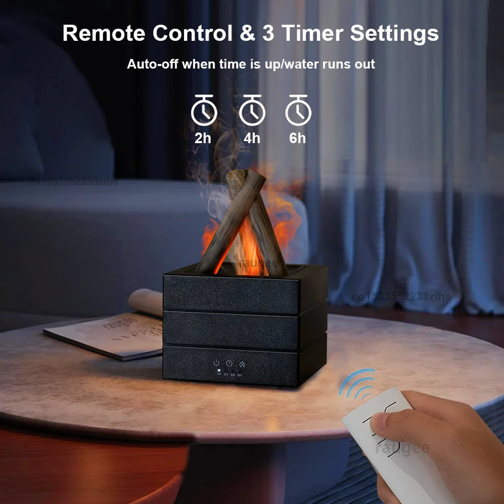 Luminous Mist Diffuser and Humidifier for Tranquil Spaces