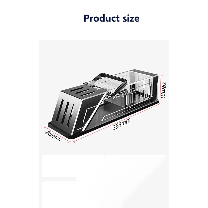 Smart Rodent Control Cage with Quick-Release Trigger