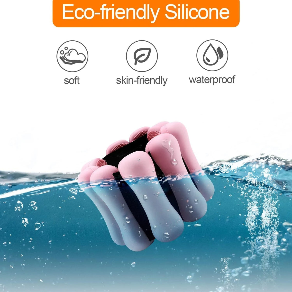 Versatile Silicone Weight Bands for Ankle and Wrist Training