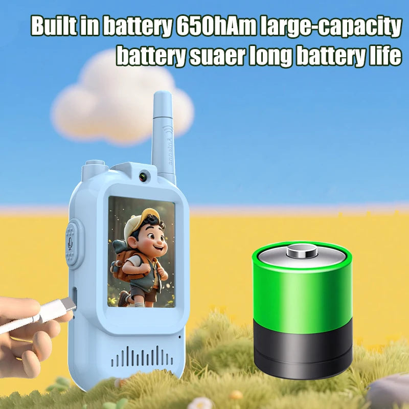 Kids' Video Communication Walkie Talkie Duo