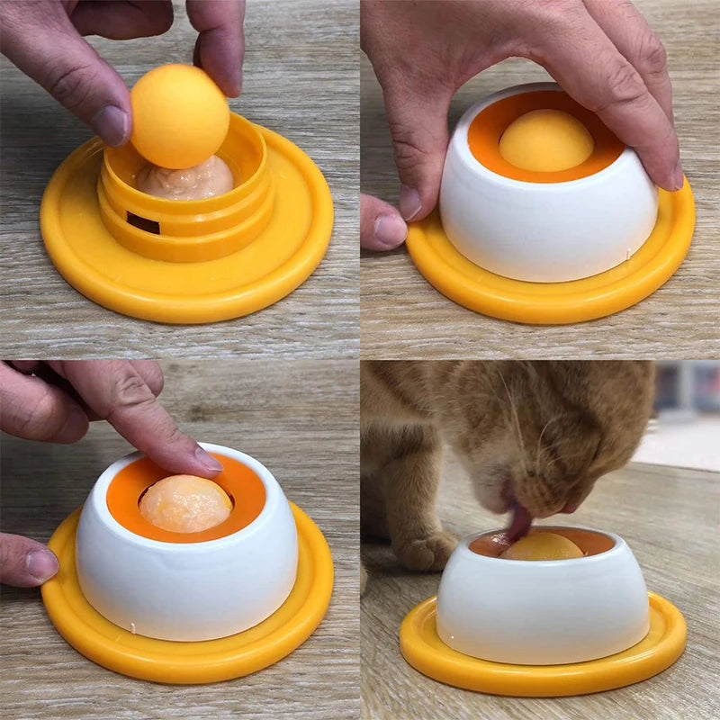 Interactive Feeding Mat for Cats and Dogs