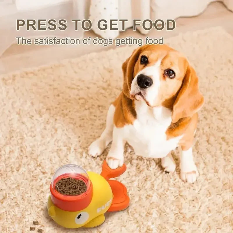 Engaging Duck-Shaped Puzzle Feeder for Dogs
