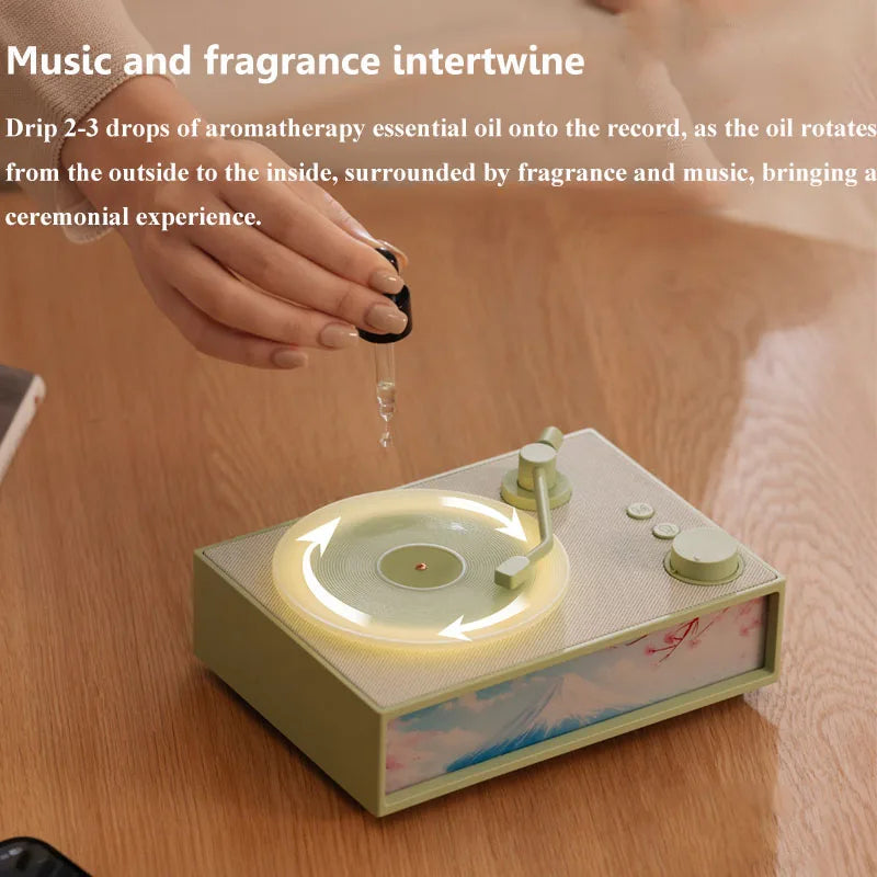 Multifunctional Bluetooth Speaker with Ambient Light & Aroma Diffuser