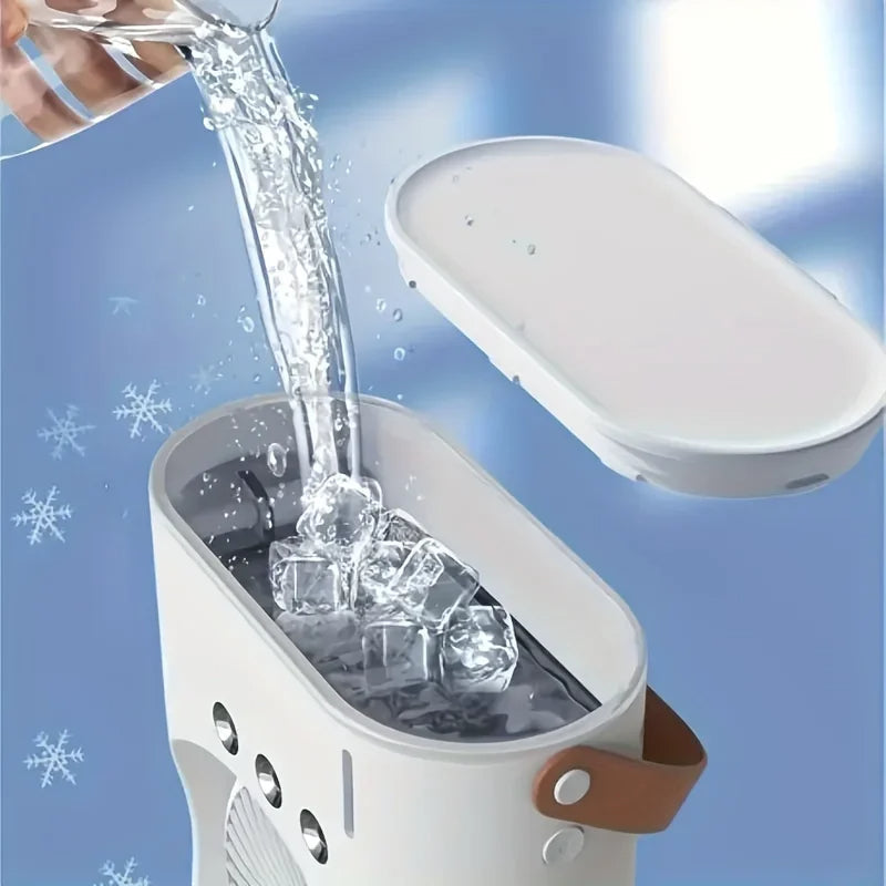 Dual Breeze Portable Air Cooler with Mist Feature