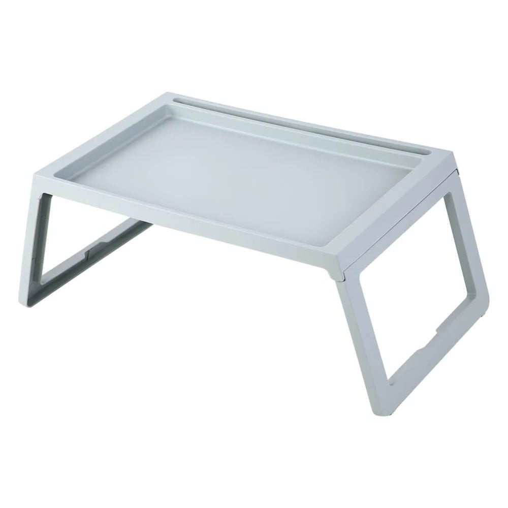 Versatile Bedside Serving Tray with Folding Design
