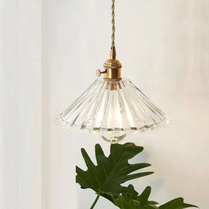 Elegant Glass Hanging Light Fixture