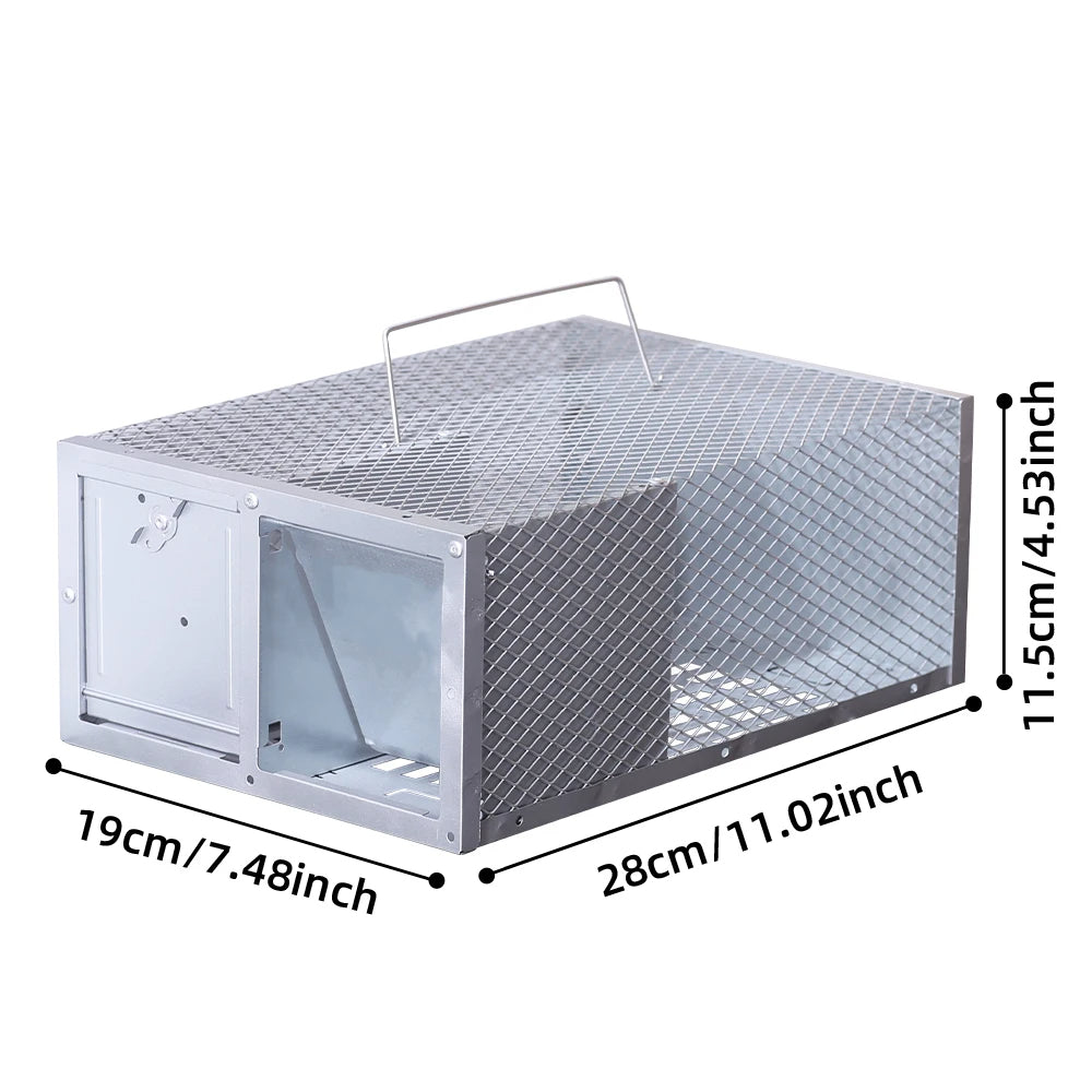 Eco-Friendly Metal Mouse Trap for Safe Rodent Control