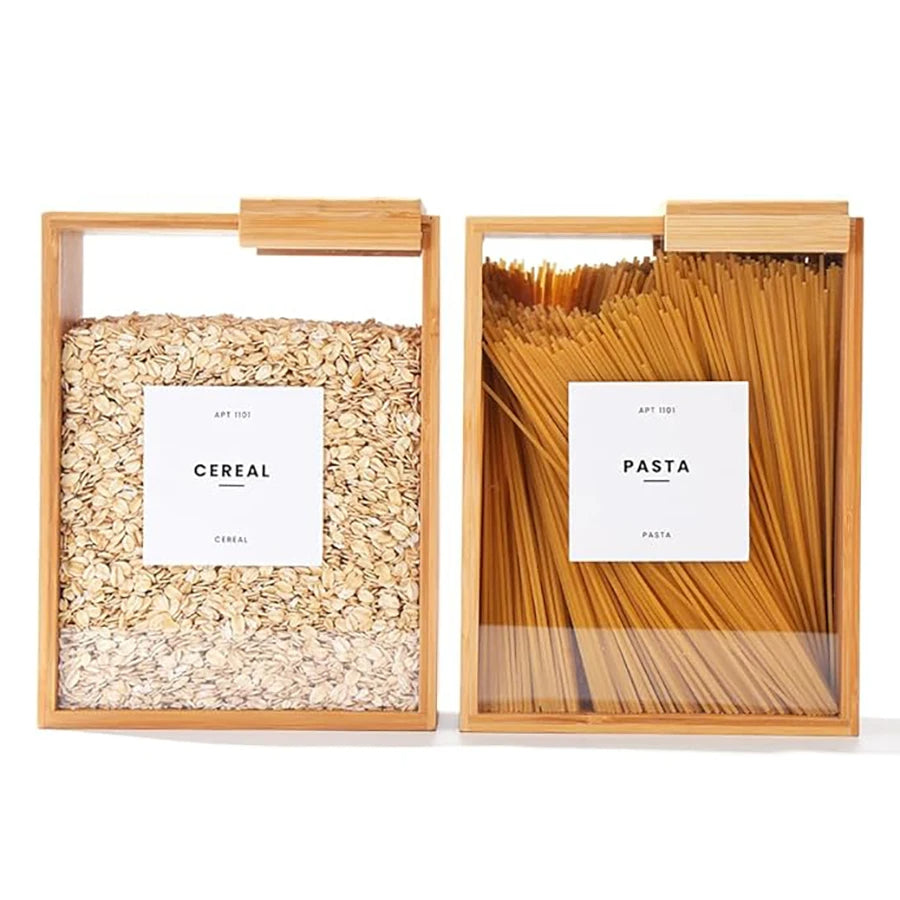 Eco-Friendly Dry Goods Dispenser and Storage Solution