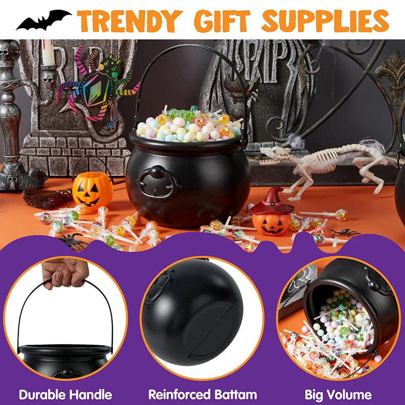 Enchanted Cauldron Halloween Treat Holder