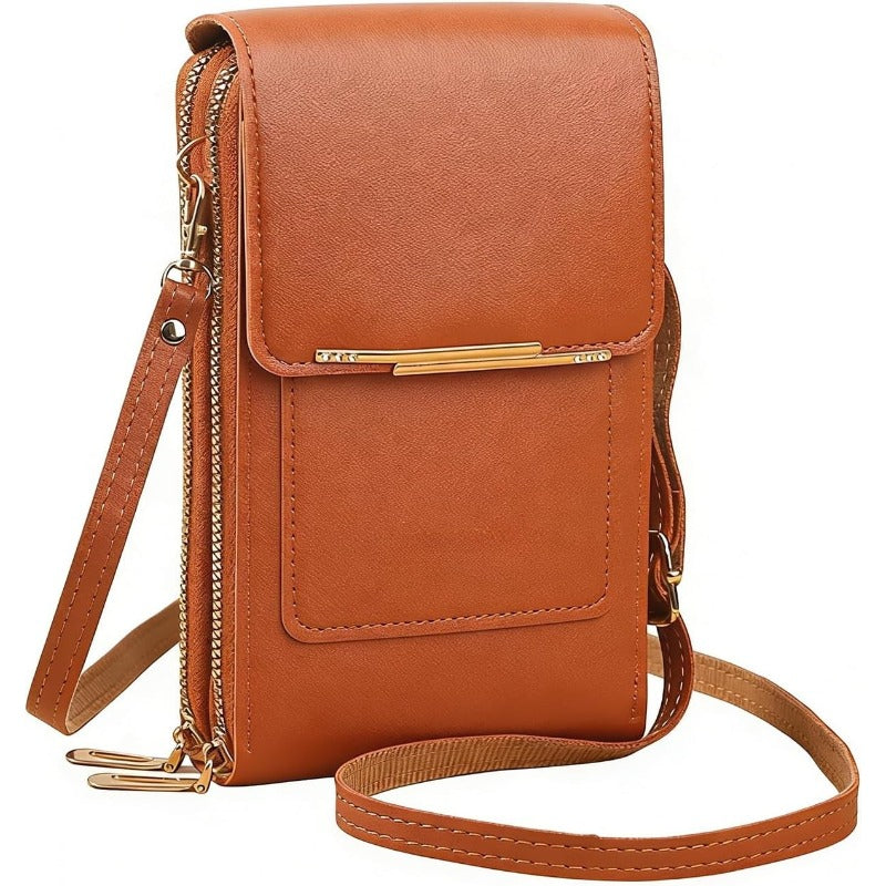 Secure Slim Phone Pouch – Anti-Theft Crossbody Organizer