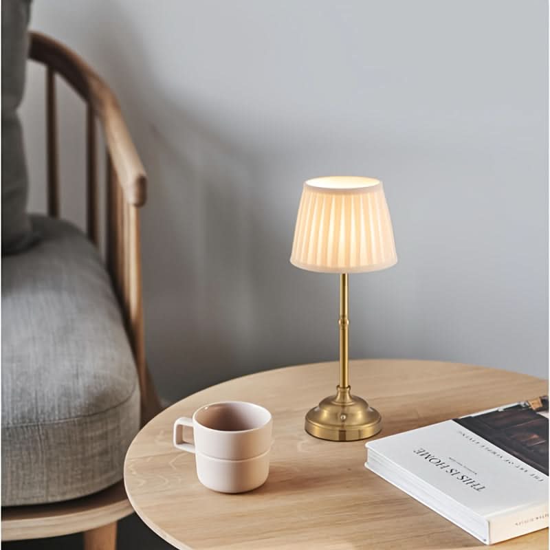 LUMINAIRE – Portable Rechargeable Retro Table Lamp
