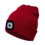 Warm Beanie with Built-in LED Light