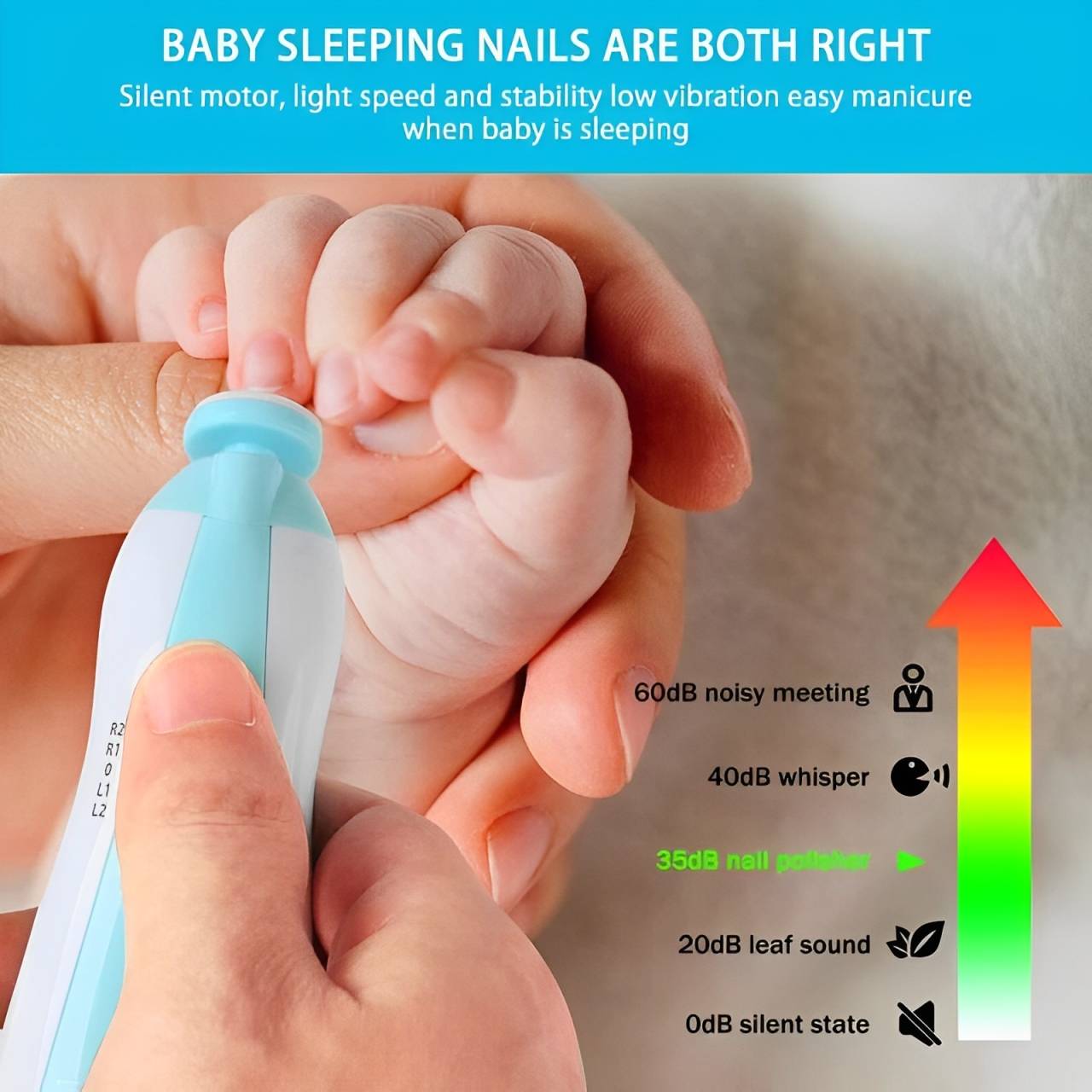 Gentle Touch Nail Care System for Babies and Adults