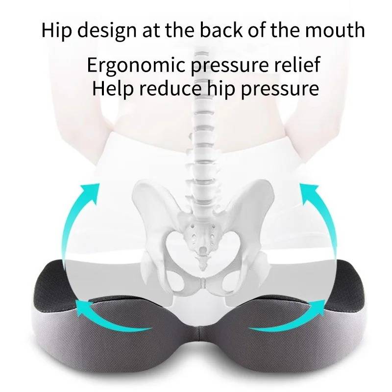 ErgoComfort Seat Cushion for Ultimate Back Relief