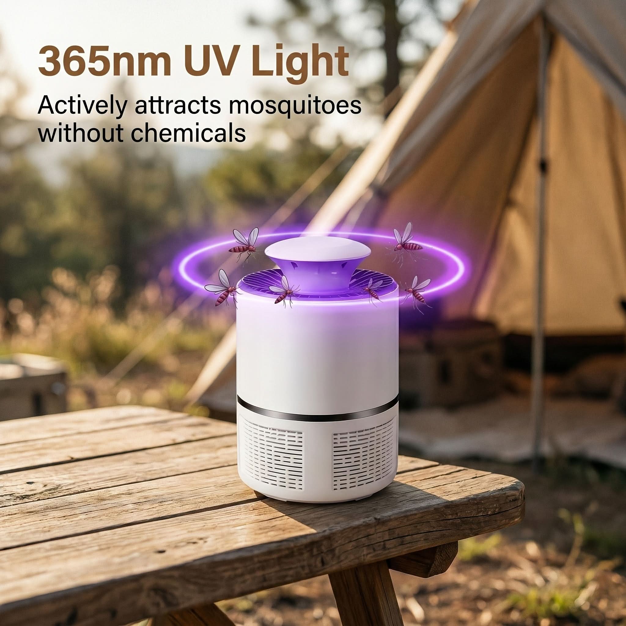 AquaGlow – USB Mosquito Eliminator with Soothing Blue Light