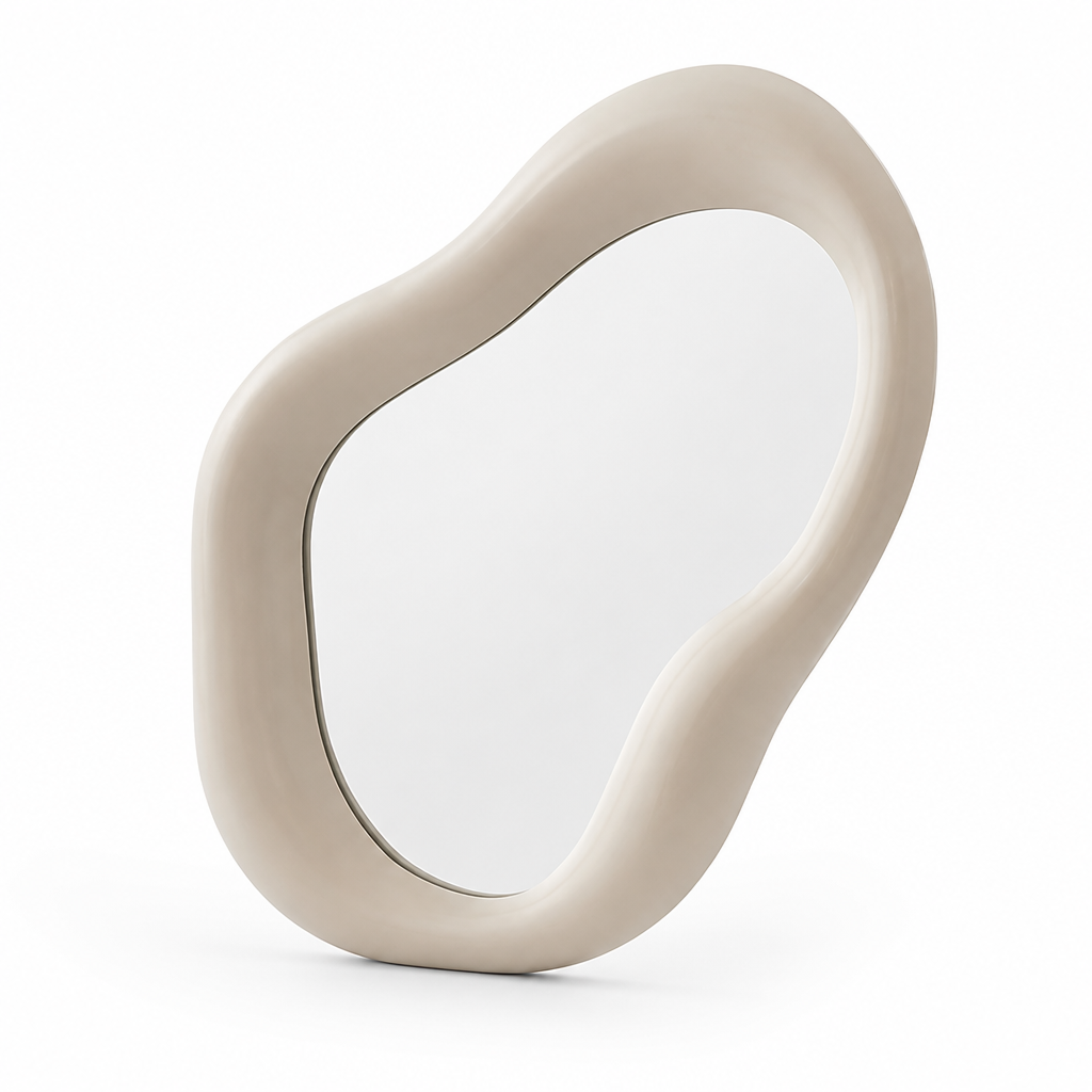 Warped Sculptural Wall Mirror